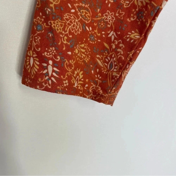 House of Harlow 1960 Boho Ruffle Collar  Peasant Top - Picture 8 of 10